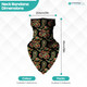 Bandana with Earloops - Design 20